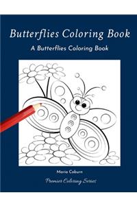 Butterflies Coloring Book