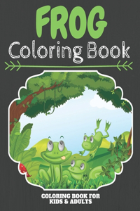 Frog Coloring Book