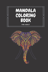 Mandala Coloring Book For Adult