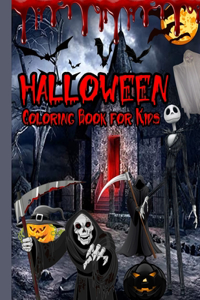Halloween Coloring Book For Kids