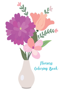 Flowers Coloring Book