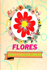 Libro Para Colorear con Flores