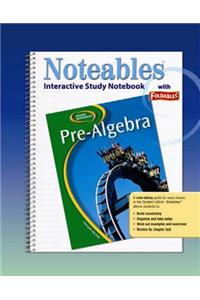 Glencoe Pre-Algebra, Noteables: Interactive Study Notebook with Foldables