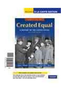 Created Equal, Brief Editon, Volume 2, Books a la Carte Edition