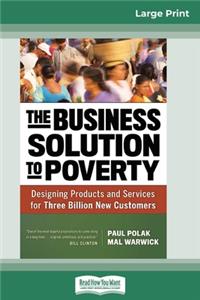 Business Solution to Poverty