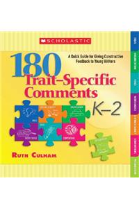 180 Trait-Specific Comments K-2