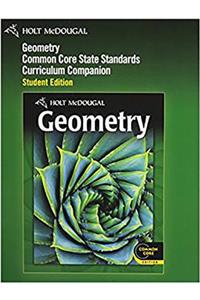 Holt McDougal Larson Geometry: Student Curriculum Companion Kit Geometry 2012