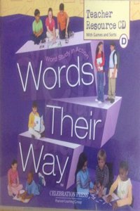 Words Their Way 2006 CD-ROM Level D