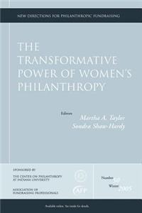 Transformative Power of Women's Philanthropy