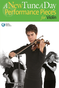 New Tune a Day - Performance Pieces for Violin Book/Online Audio