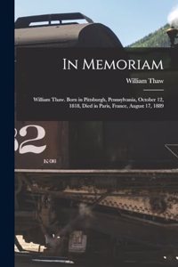 In Memoriam