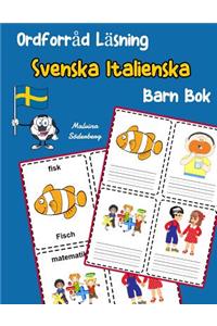 Ordforråd Läsning Svenska Italienska Barn Bok: öka ordförråd test svenska Italienska børn