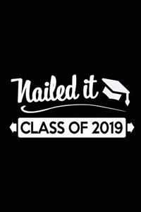 Nailed it Class of 2019