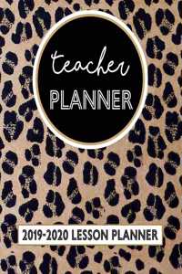 Teacher Planner 2019-2020 Lesson Planner