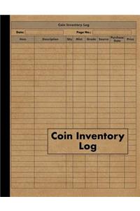 Coin Inventory Log