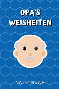 Opa's Weisheiten Notizbuch