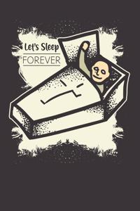 Coffin Halloween Costume Notebook Journal