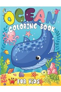 Ocean Coloring Book For Kids