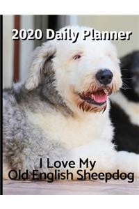 I Love My Old English Sheepdog
