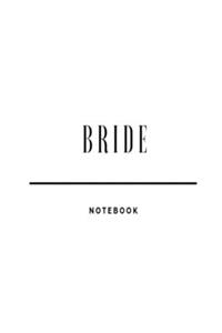 Bride notebook