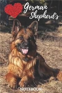 German Shepherd Notebook