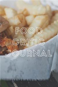 Food Critic Journal