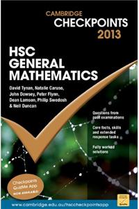 Cambridge Checkpoints Hsc General Mathematics 2013