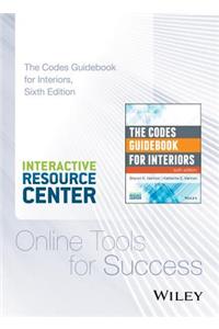 The Codes Guidebook for Interiors, 6e Interactive Resource Center Access Card
