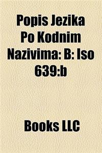 Popis Jezika Po Kodnim Nazivima