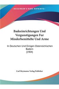 Badeeinrichtungen Und Vergunstigungen Fur Minderbemittelte Und Arme