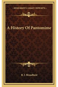 History Of Pantomime