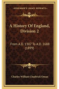 A History Of England, Division 2