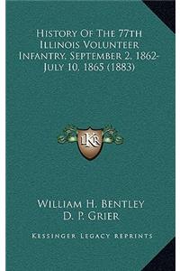 History Of The 77th Illinois Volunteer Infantry, September 2, 1862-July 10, 1865 (1883)