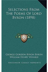 Selections from the Poems of Lord Byron (1898)