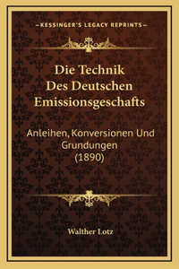 Die Technik Des Deutschen Emissionsgeschafts