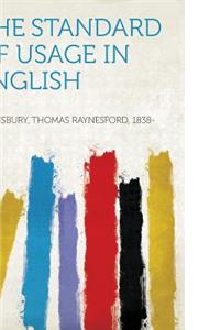 The Standard of Usage in English