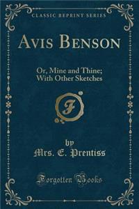 Avis Benson