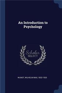 An Introduction to Psychology