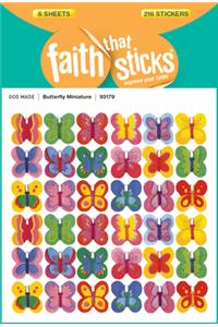 Butterfly Miniature - Faith That Sticks Stickers