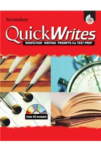 Quick Writes, Secondary