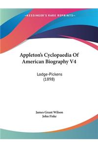 Appleton's Cyclopaedia Of American Biography V4