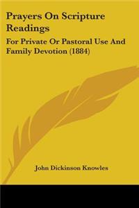 Prayers On Scripture Readings