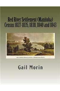 Red River Settlement (Manitoba) Census 1827-1835, 1838, 1840 and 1843