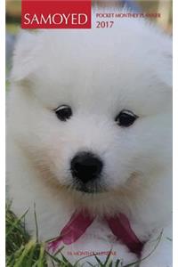 Samoyed Pocket Monthly Planner 2017