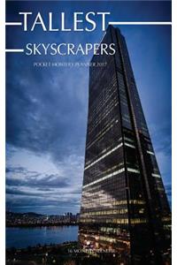 Tallest Skyscrapers Pocket Monthly Planner 2017