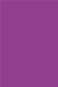 Journal Purple Sunset Color Simple Plain Purple