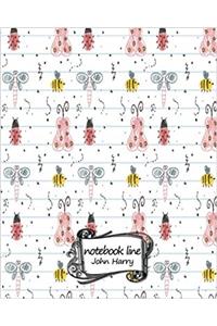 Notebook Lined Cute Insect Journal / Notebook / Diary: Notebook / Journal / Diary