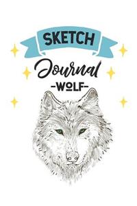 Sketch Journal Wolf