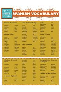 Spanish Vocabulary (Speedy Study Guides