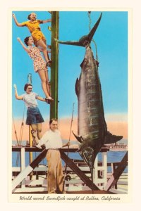 Vintage Journal Hanging Swordfish, Balboa